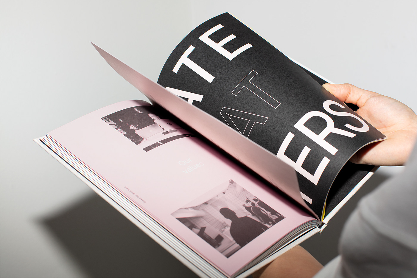 book edition Sid Lee editorial story design typography   digital Values augmented reality