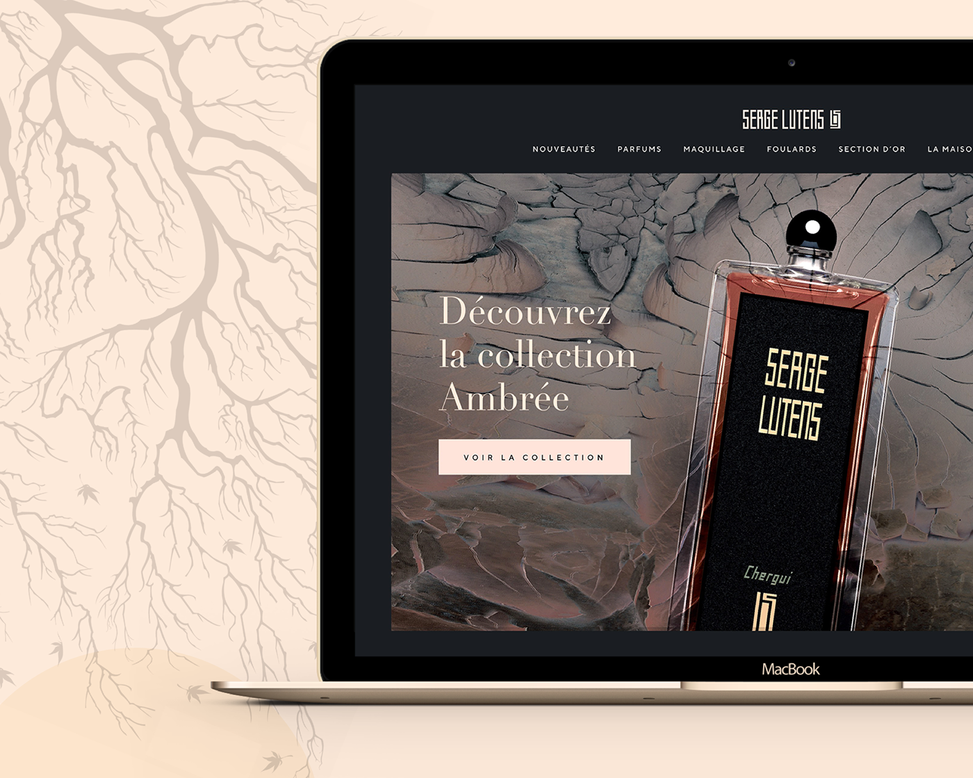 e-commerce Web Webdesign uidesign luxury minimalist perfume Ecommerce