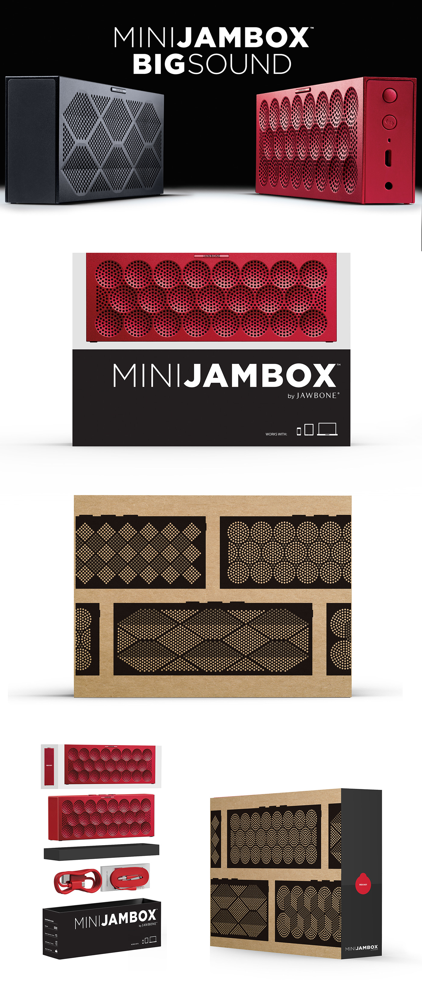 Jawbone Jambox minijambox fuseproject Greece packagedesign identity