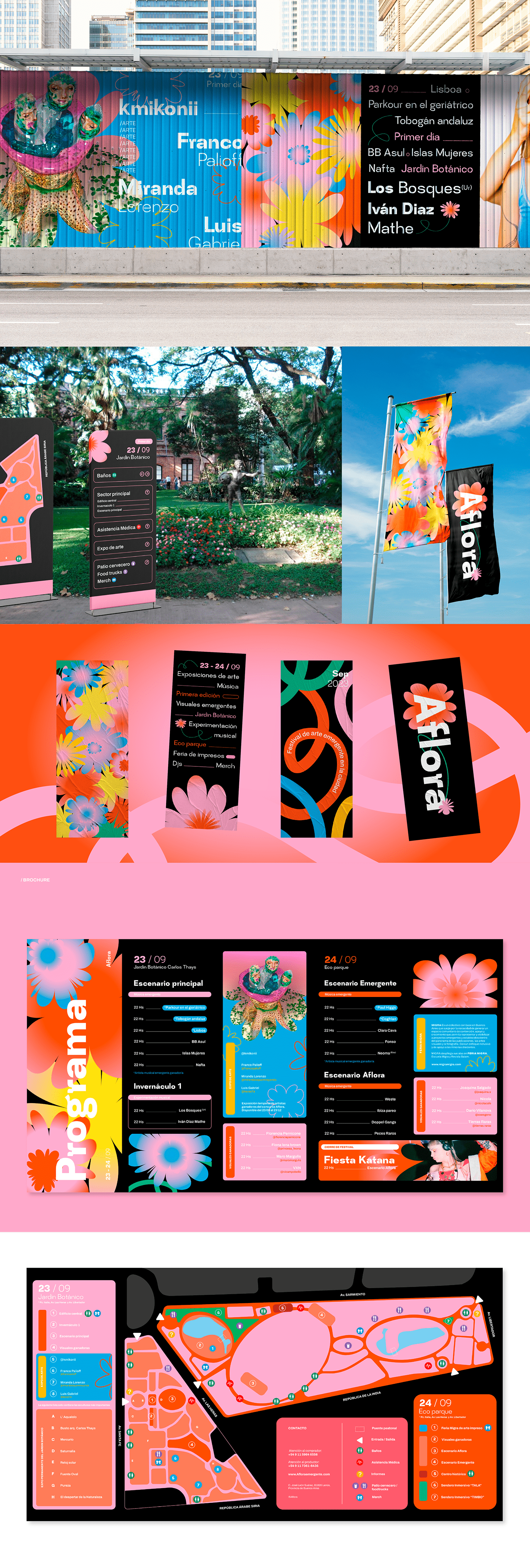 branding  diseño gráfico fadu festival graphic design  Music Festival afiche visual identity