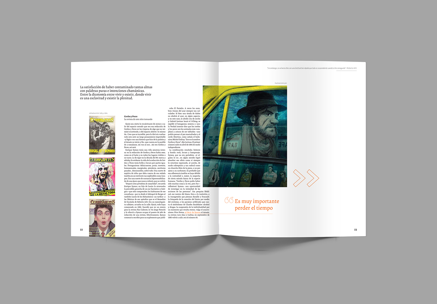 revista editorial cosgaya diseño gráfico Diseño editorial literatura