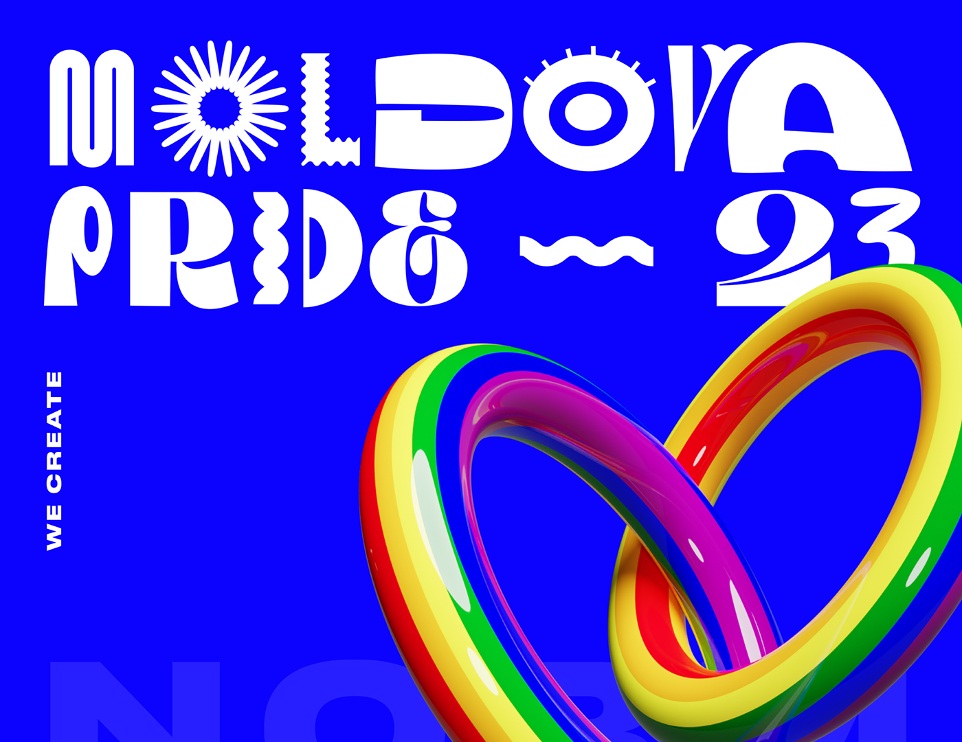 pride LGBT branding  visual identity Event festival identity gay Moldova