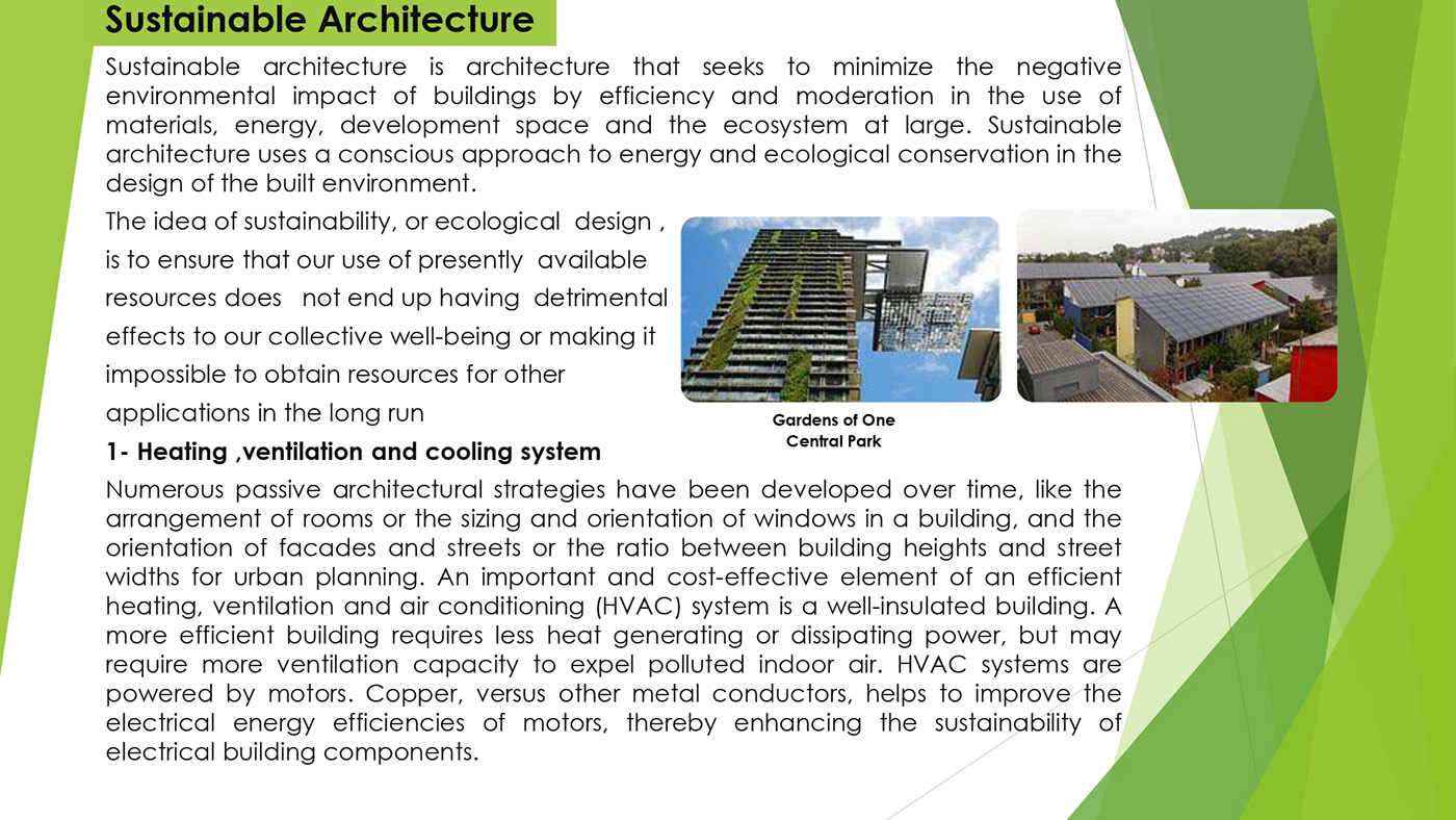 architecture healthy environments