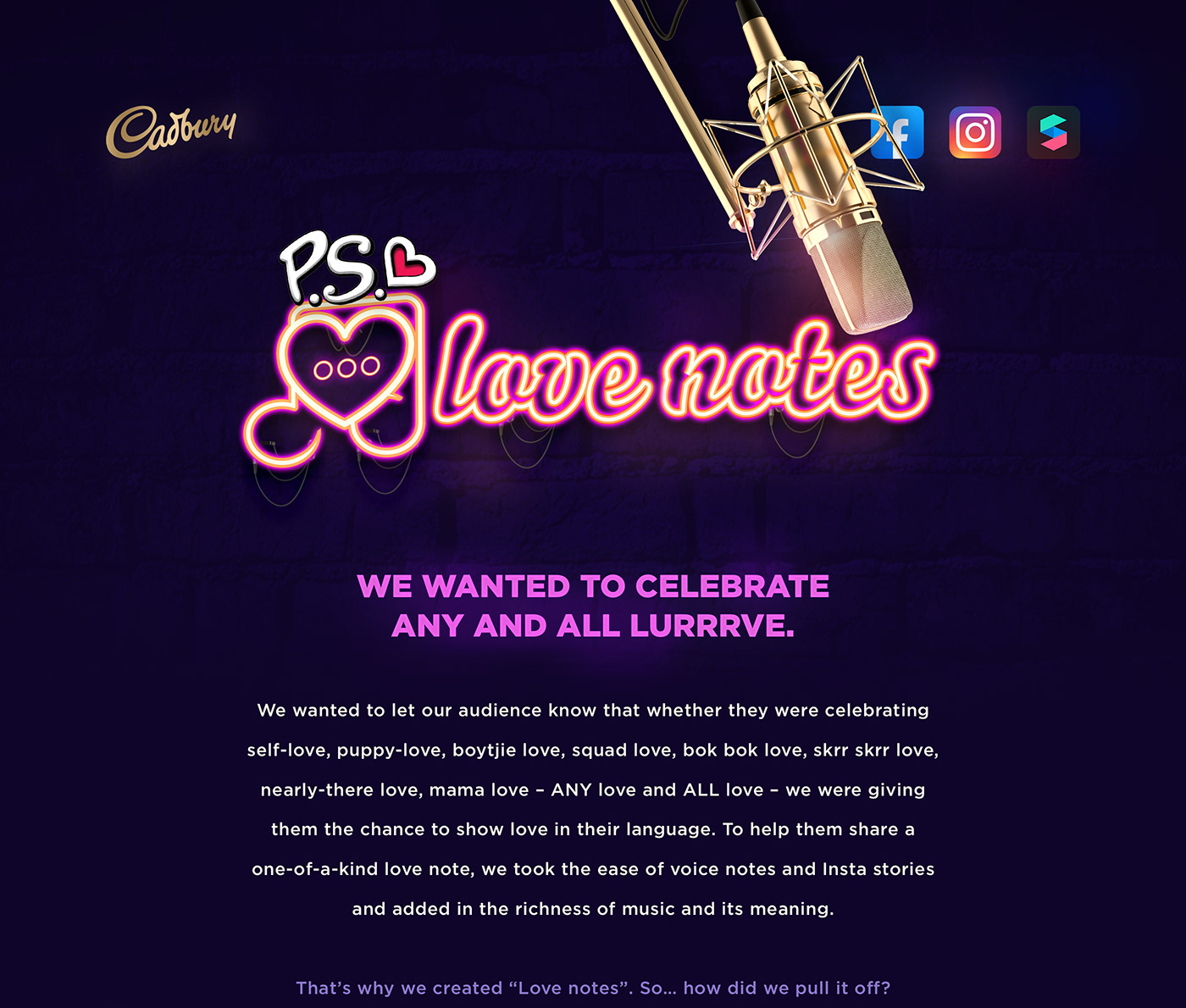 augmented reality Cadbury Creative Technology heart innovation karaoke Love music spark ar valentines day