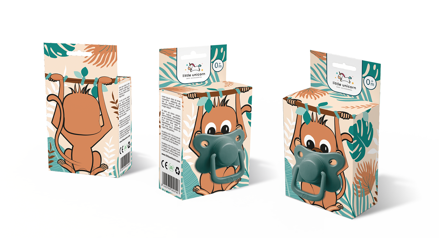 Brand Design design Packaging visual identity adobe illustrator ILLUSTRATION  pacifier