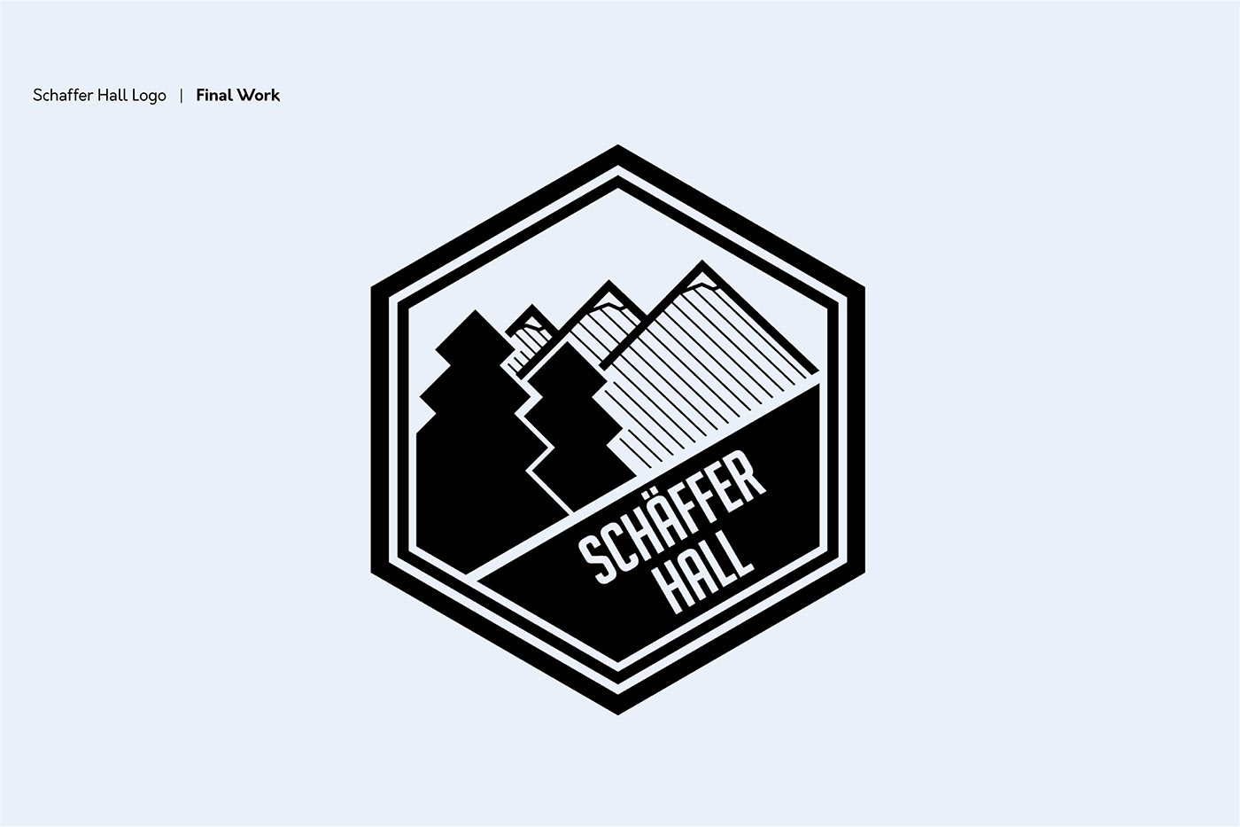 schaffer hall UofA ualberta schaffer logo lister centre Residence mary schaffer Logo Design