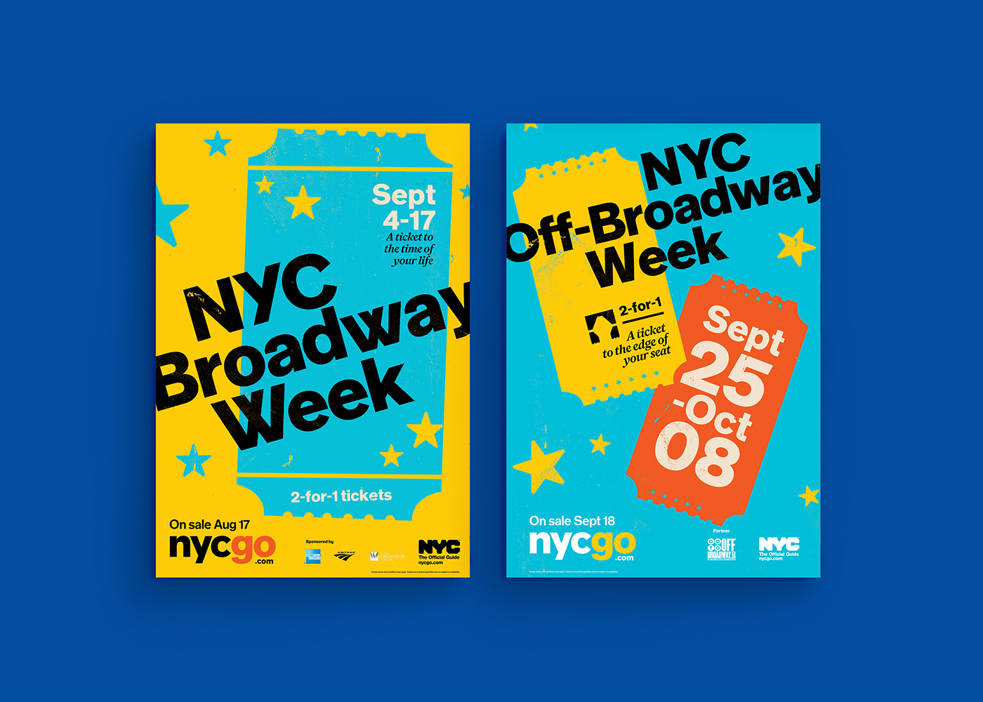 graphic design  theater  posters Advertising  broadway art direction  Off-Broadway off-broadway week Broadway Week SVA Portfolios