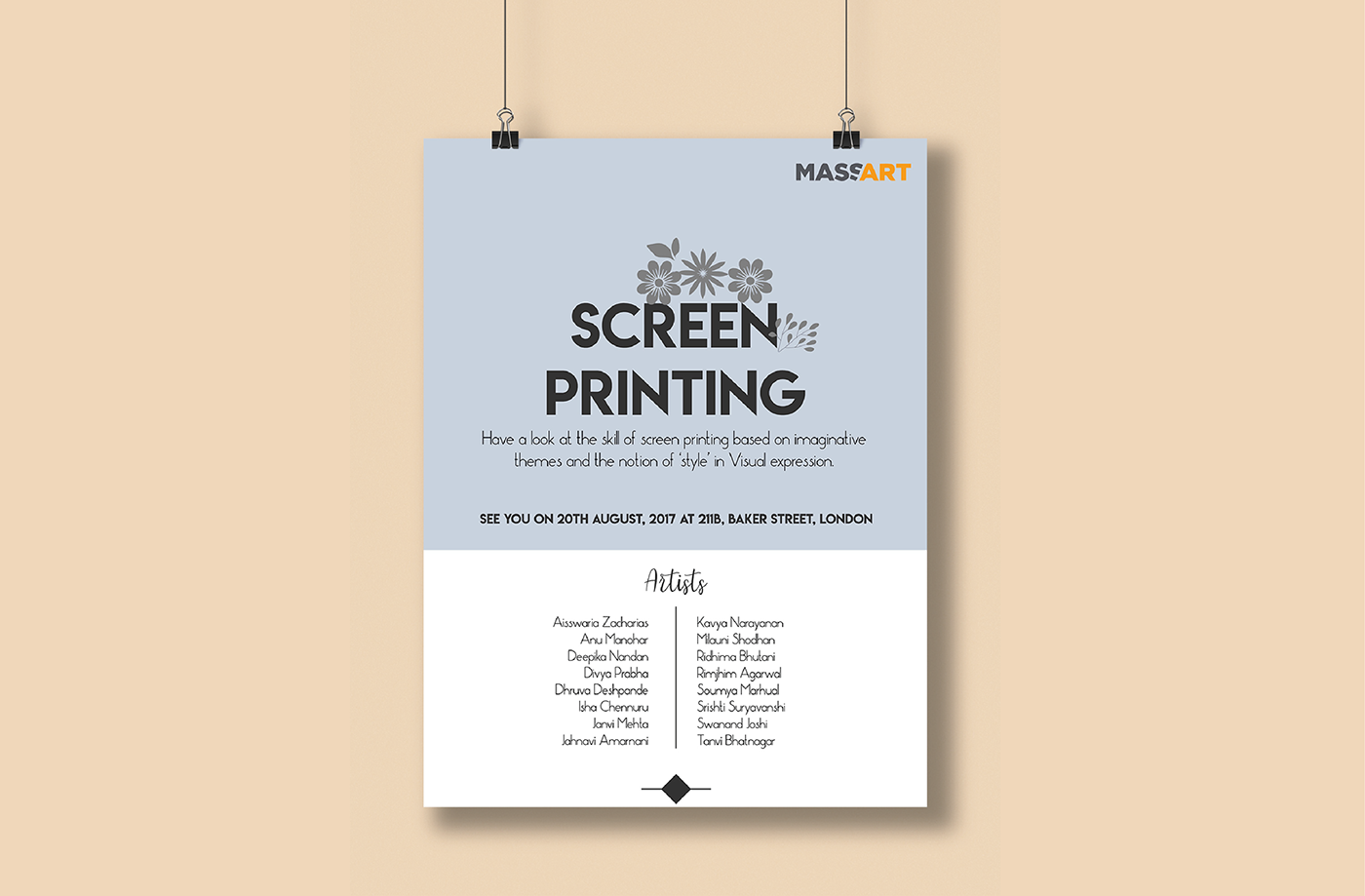print design  Poster Design information design Composition and typography Visual Hierarchy