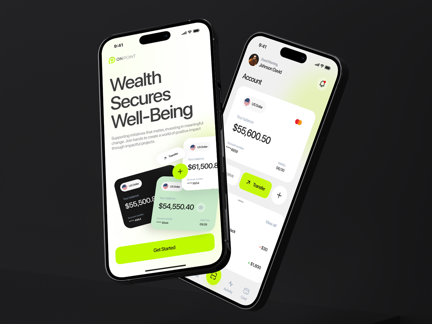 Fintech fintech app banking app finance app design