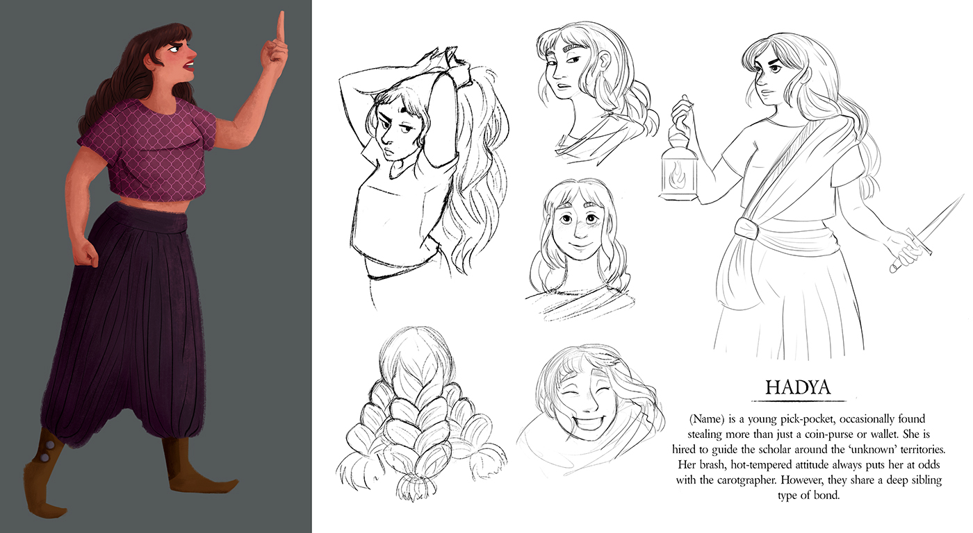 Visual Development Character design  art ILLUSTRATION  story