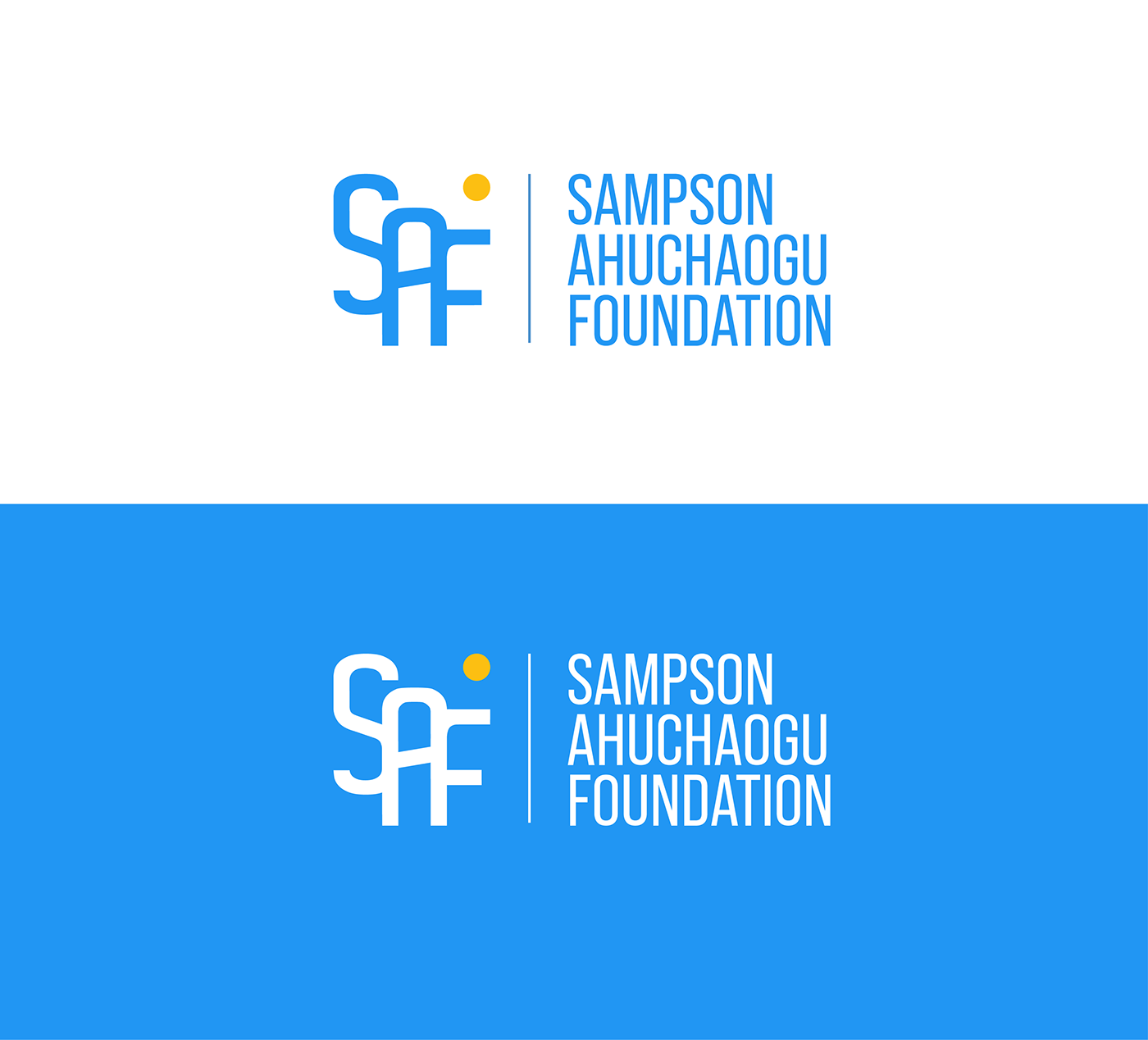 foundation blue nigeria brand identity Brand Design visual identity brand