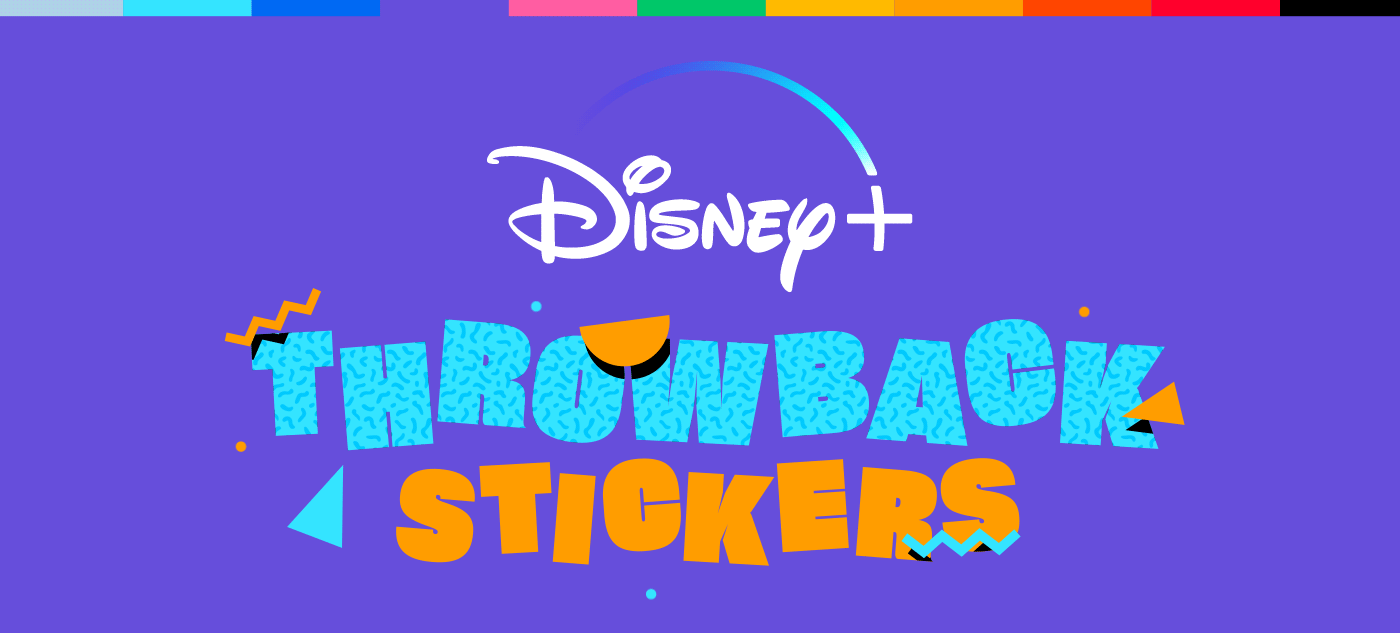 character art disney instagram lettering nostalgia Retro stickers Walt Disney