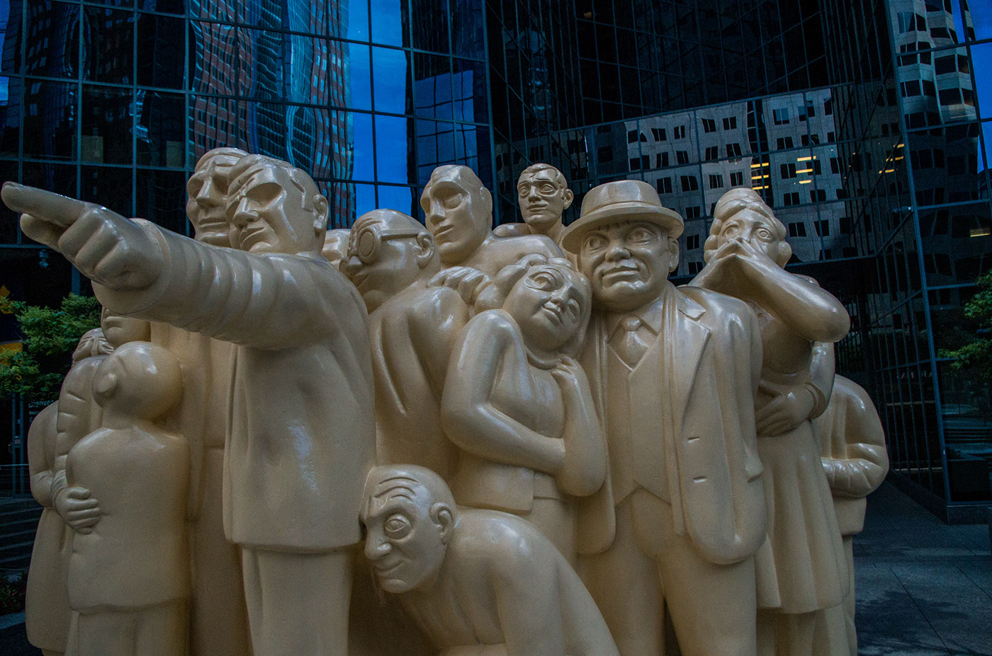 Street sculpture.