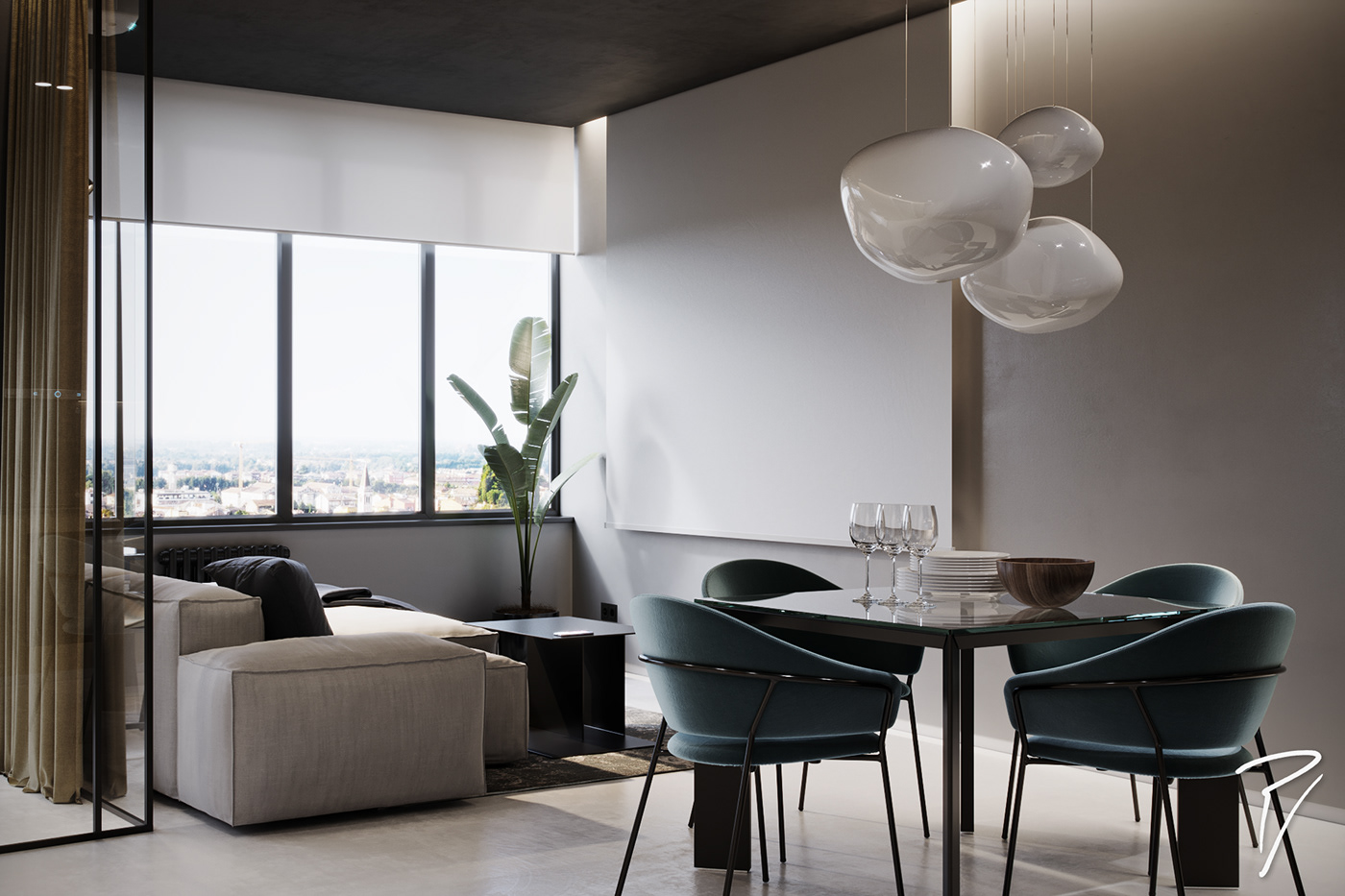 3dmax design Interior interior design  corona renderer photoshop architecture apartment verona