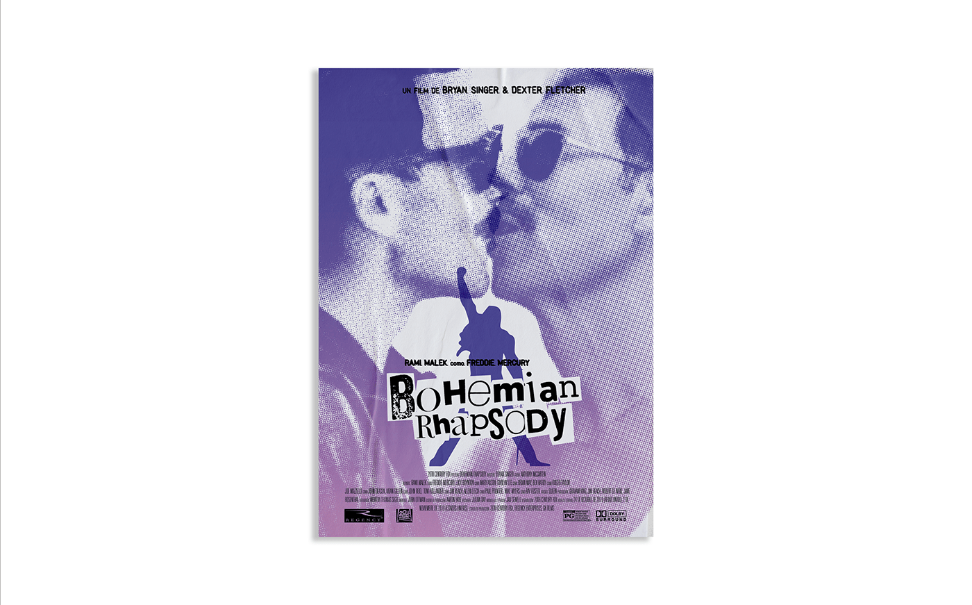 bohemian rhapsody PressBook afiche Afiches poster Poster Design sistema diseño gráfico retorica de la imagen DG2
