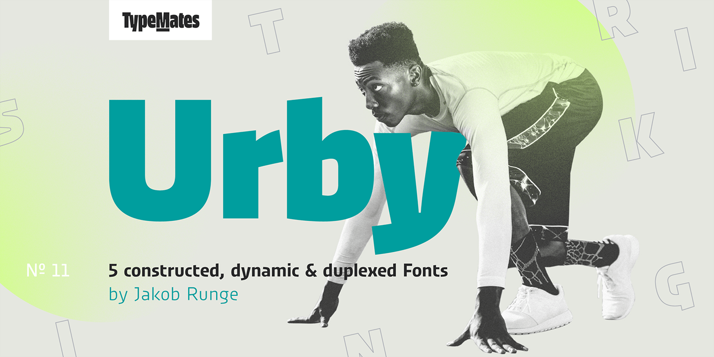 Typeface font type design sport letter Character specimen