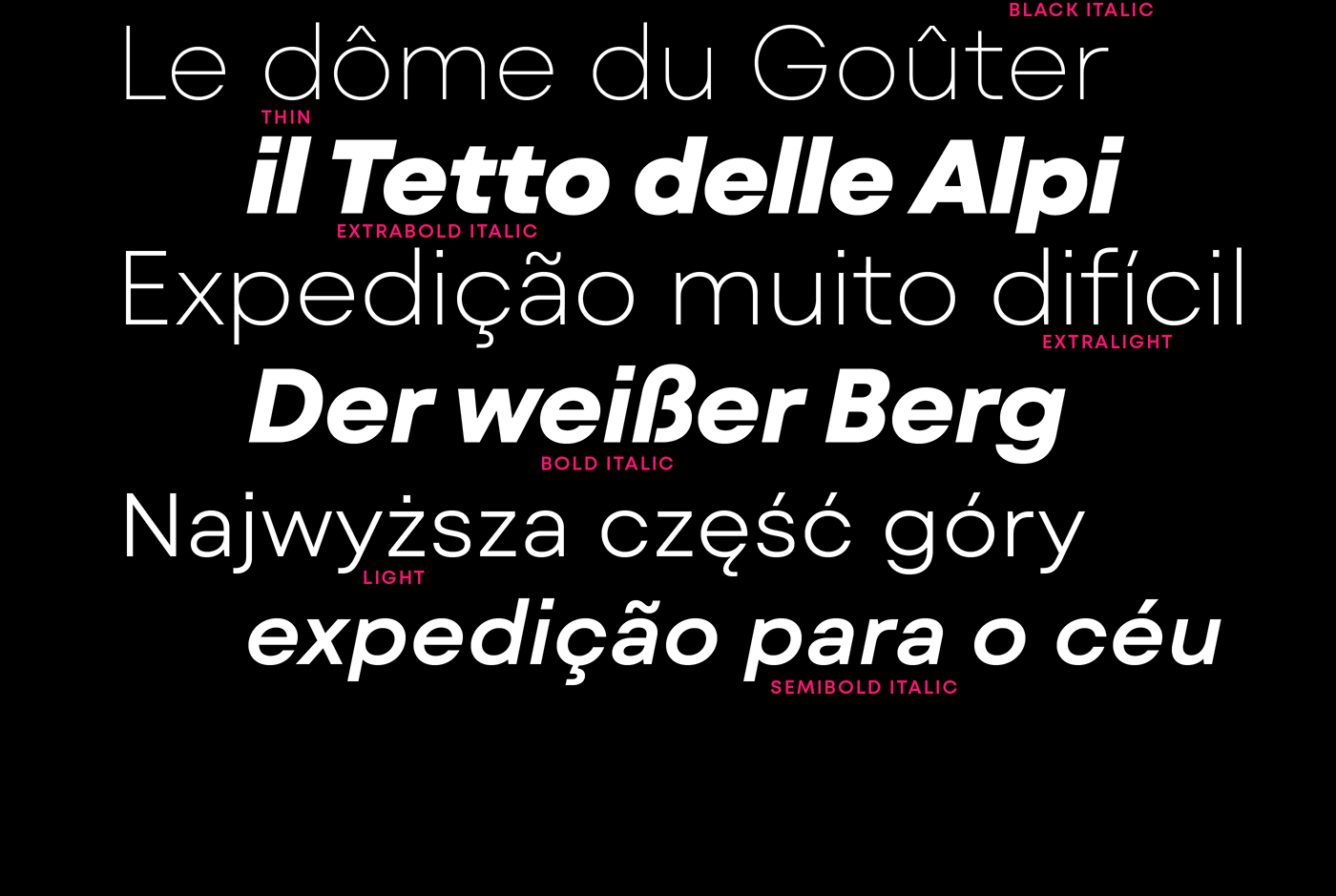 design font geometry modern mont mont blanc sans serif text type Typeface