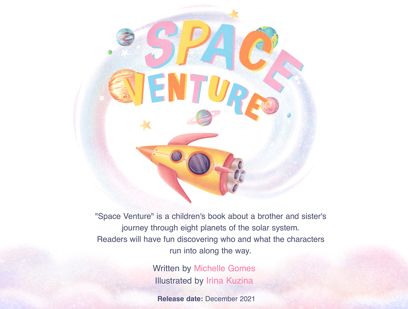 book design cartoon Character design  children children's book ILLUSTRATION  illustrations kids Picture book Space 