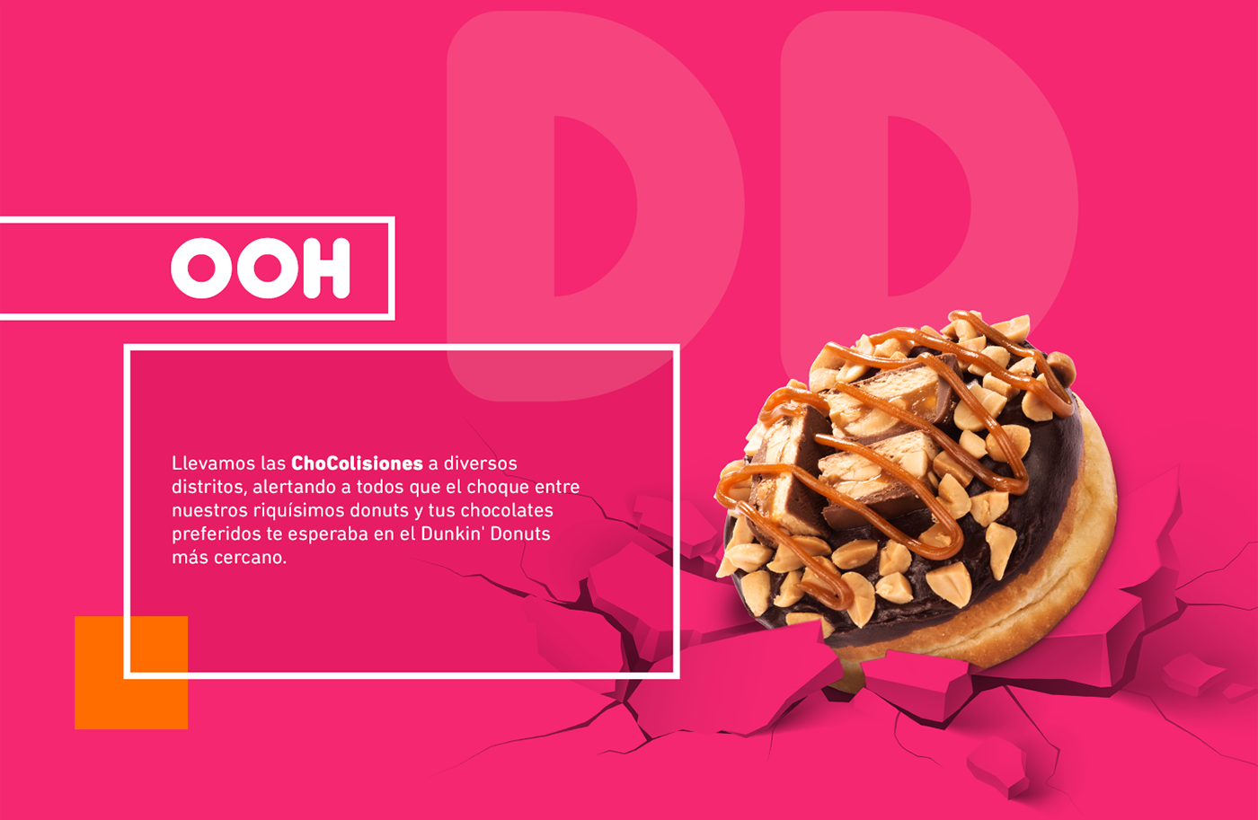 chocolate Donuts desing publicidad Dunkin Donuts DESING DIGITAL