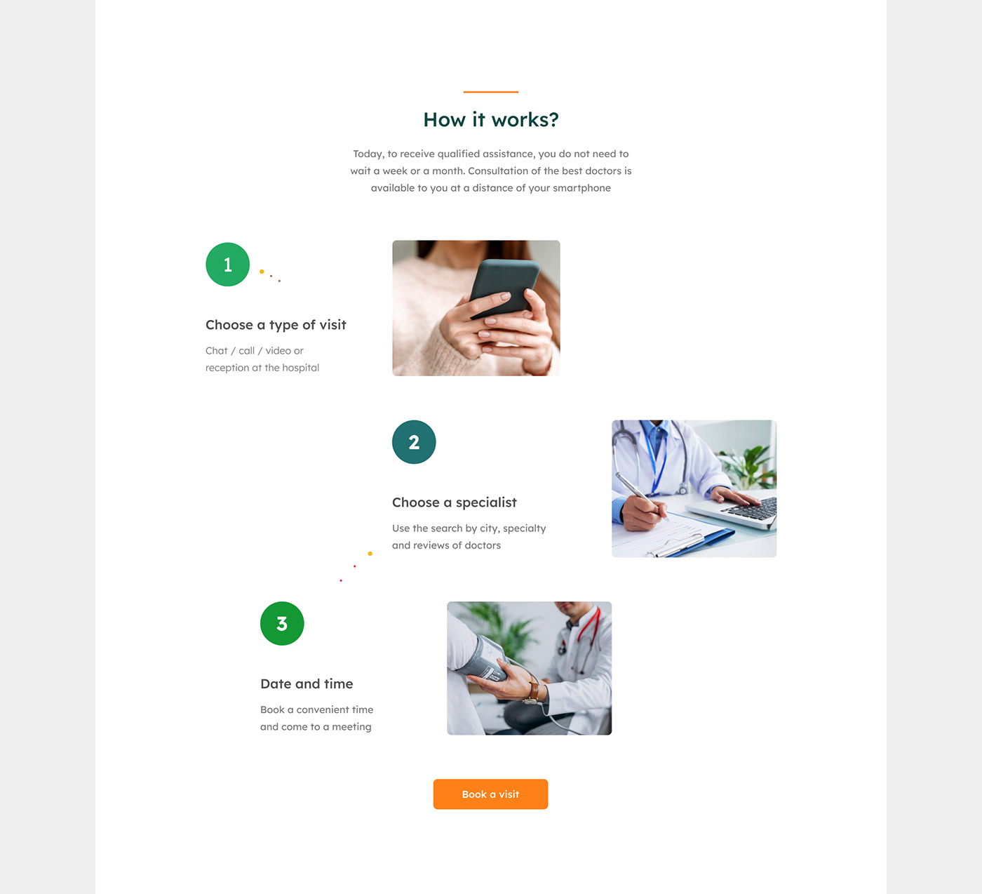 Figma Health healthcare lending page medical UI/UX user interface ux Web Design  Website