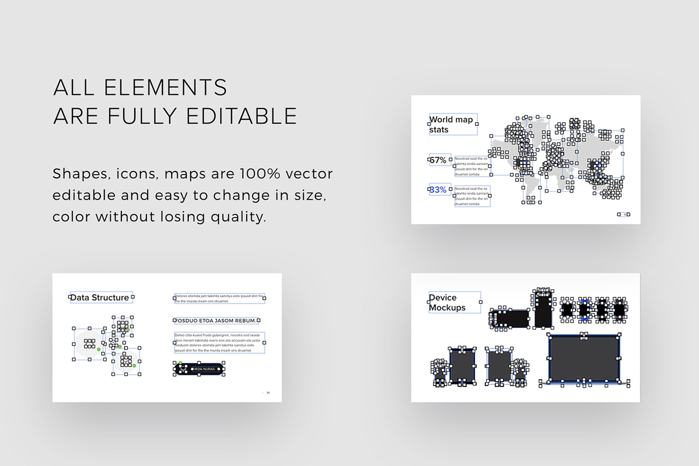 template presentation Powerpoint minimal slide slideshow creative design modern portfolio