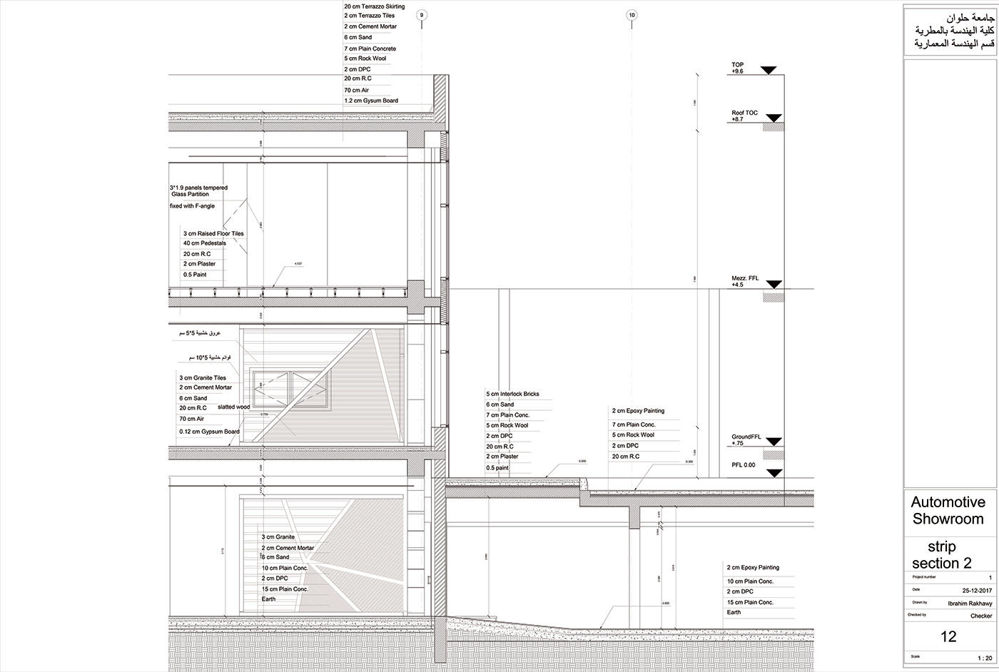 architecture design workingdrawing shopdrawing revit Autodesk BIM showroom details