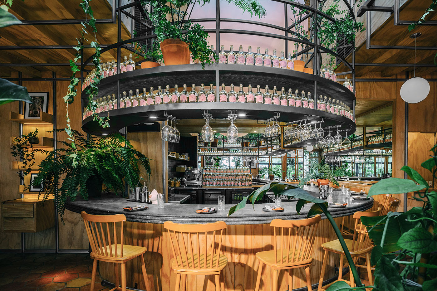 architecture bar design interior design mexico monterrey OpenTheme plants restaurant Scandinavian design