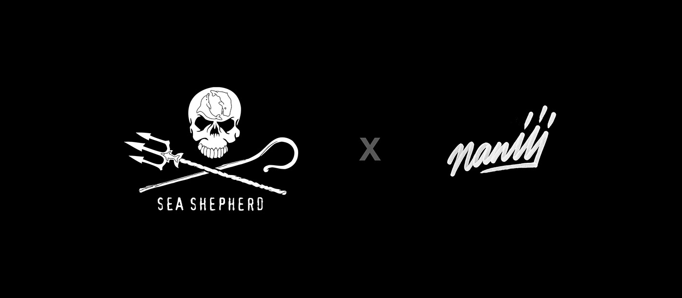 sea shepherd logo design art direction  Advertising  publicité type lettering typo