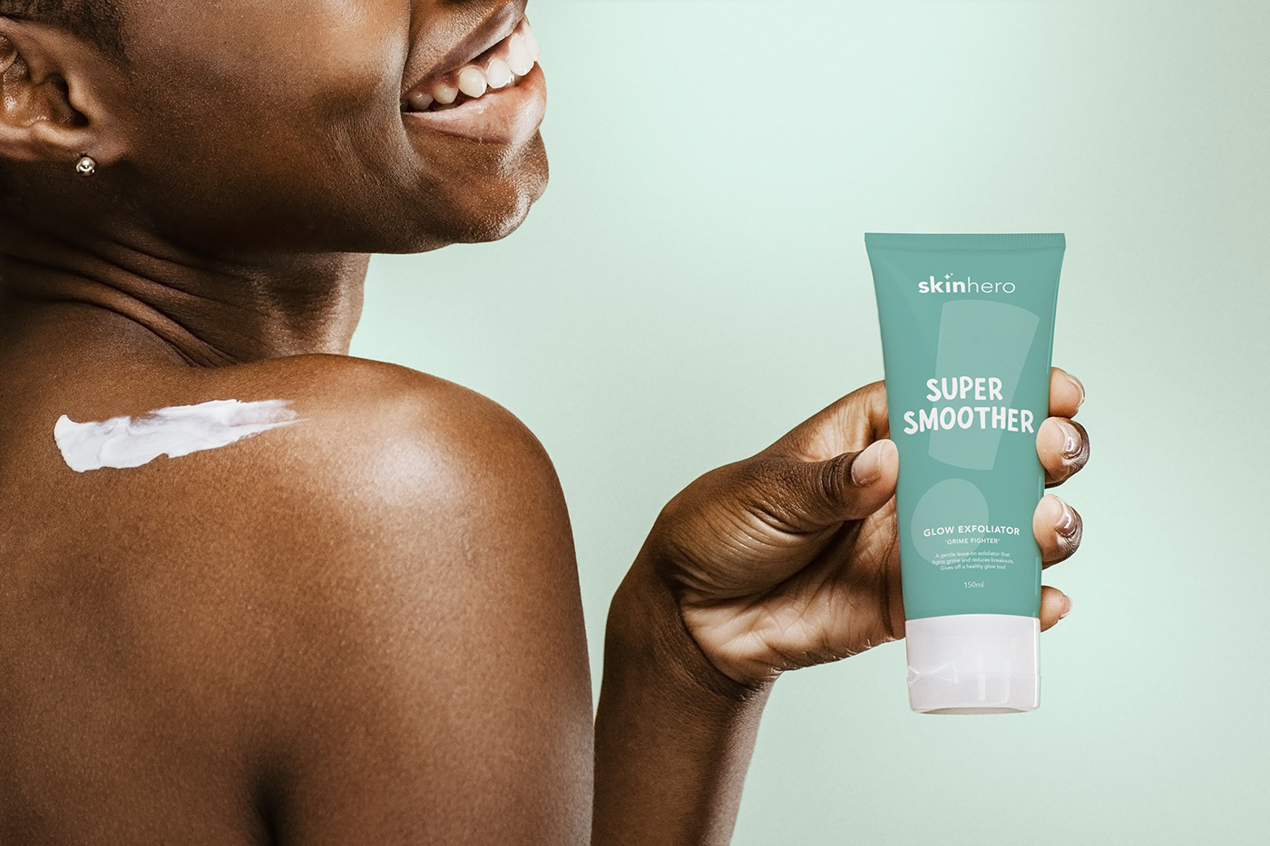 acne skincare Packaging bright branding  Cosmetic SuperHero comic