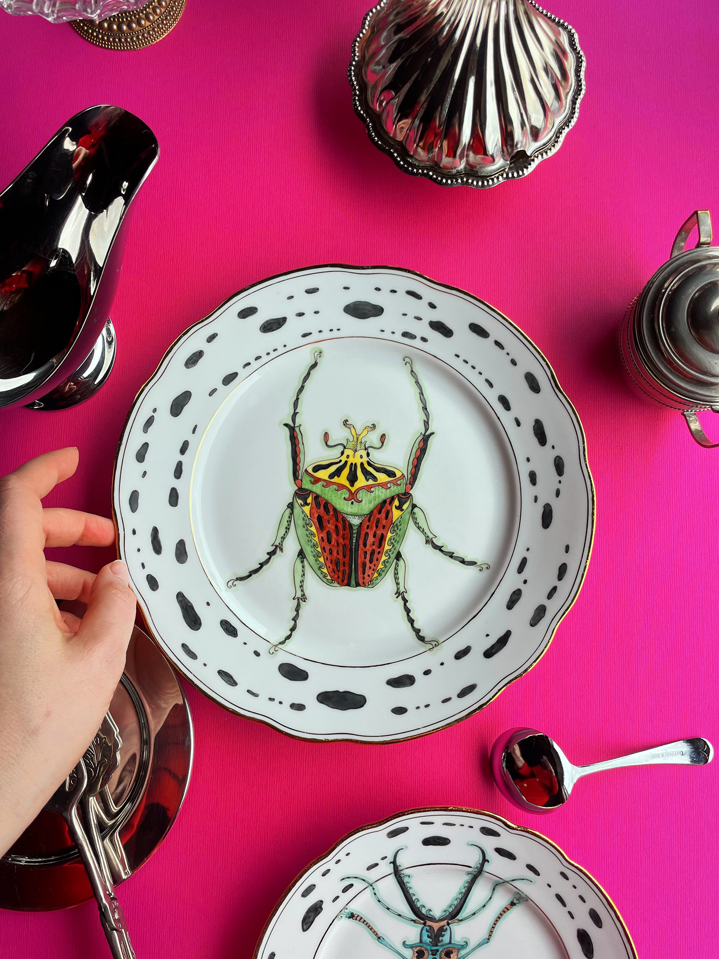 art porcelain tableware