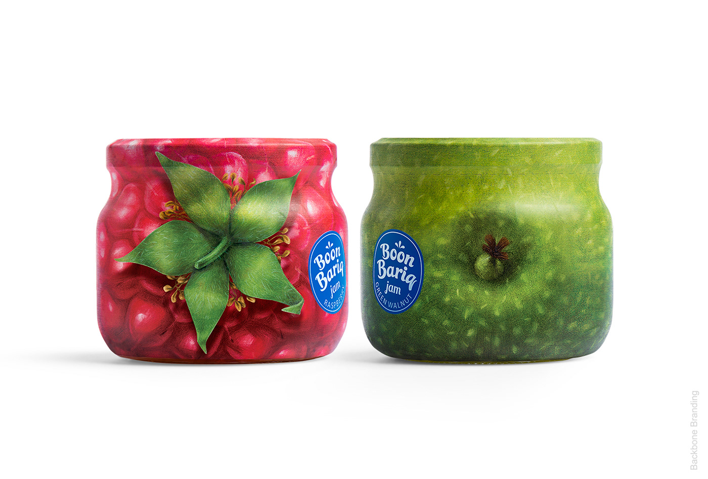 Fruit Packaging ILLUSTRATION  jam preserves Food  logo can Label jar