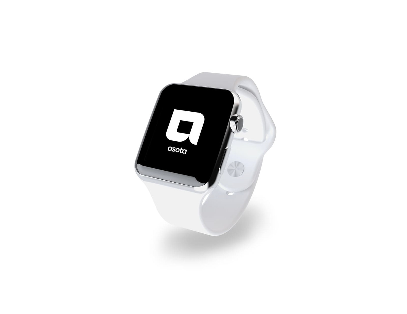 A tech logo design with watch
