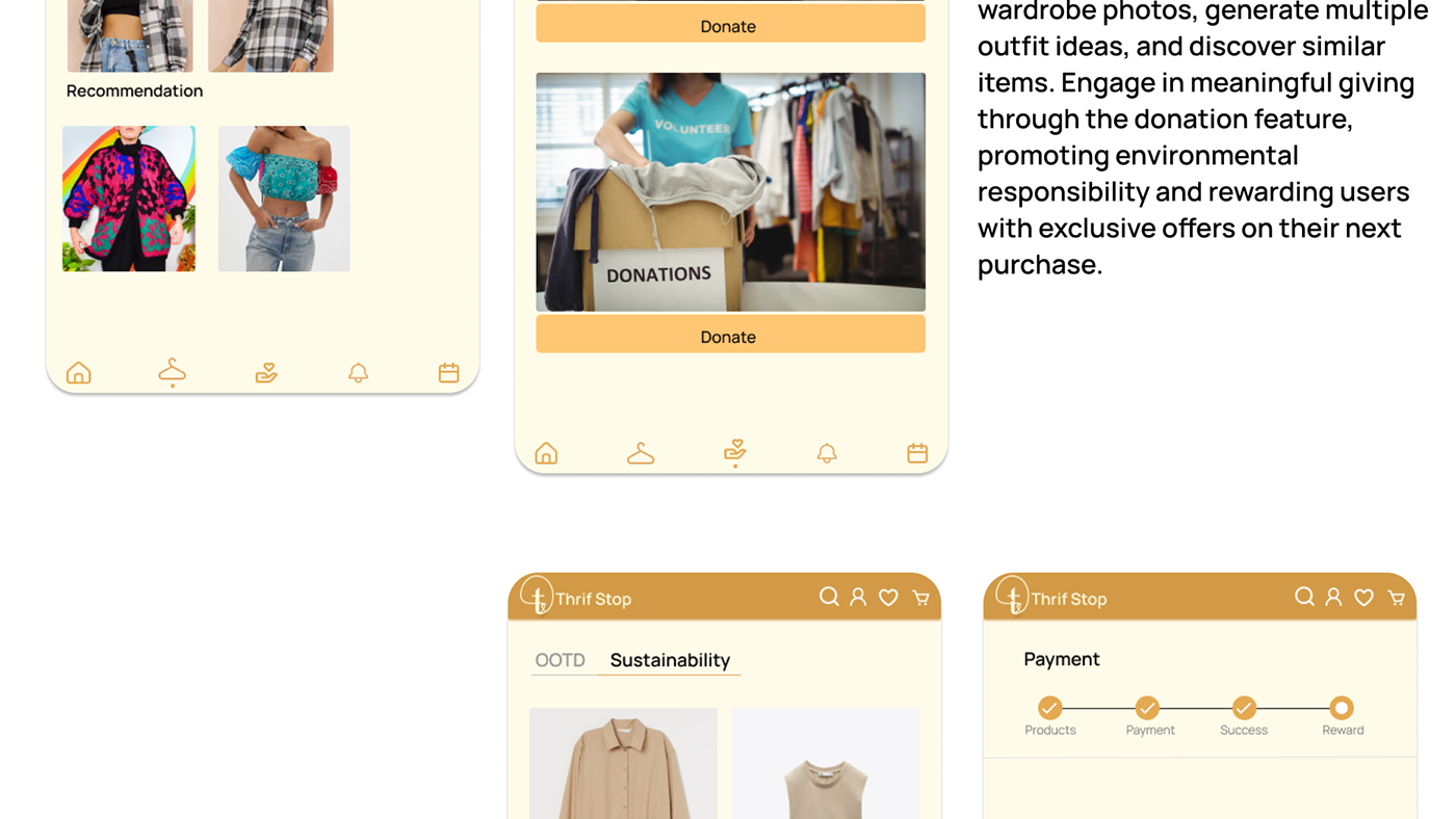 design UI/UX Fashion  Sustainability ecommerce app recycling reusing ecofriendly fastfashion upcycledfashion