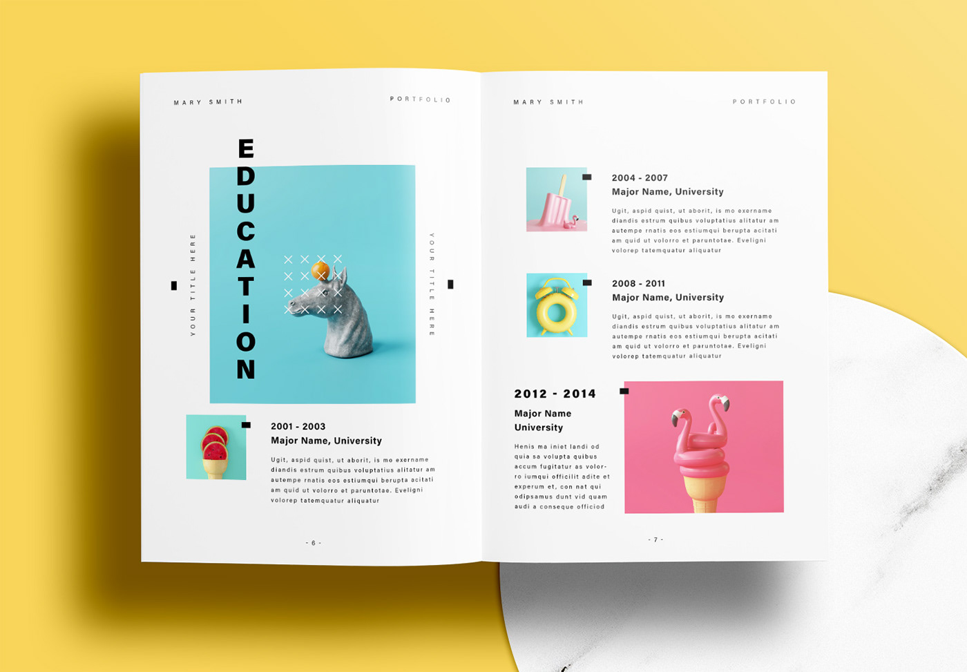 design editorial InDesign Layout magazine portfolio template book Booklet Lookbook