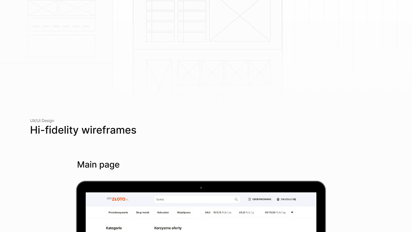 app design landing page Marketplace UI user interface ux UX design Webdesign Website