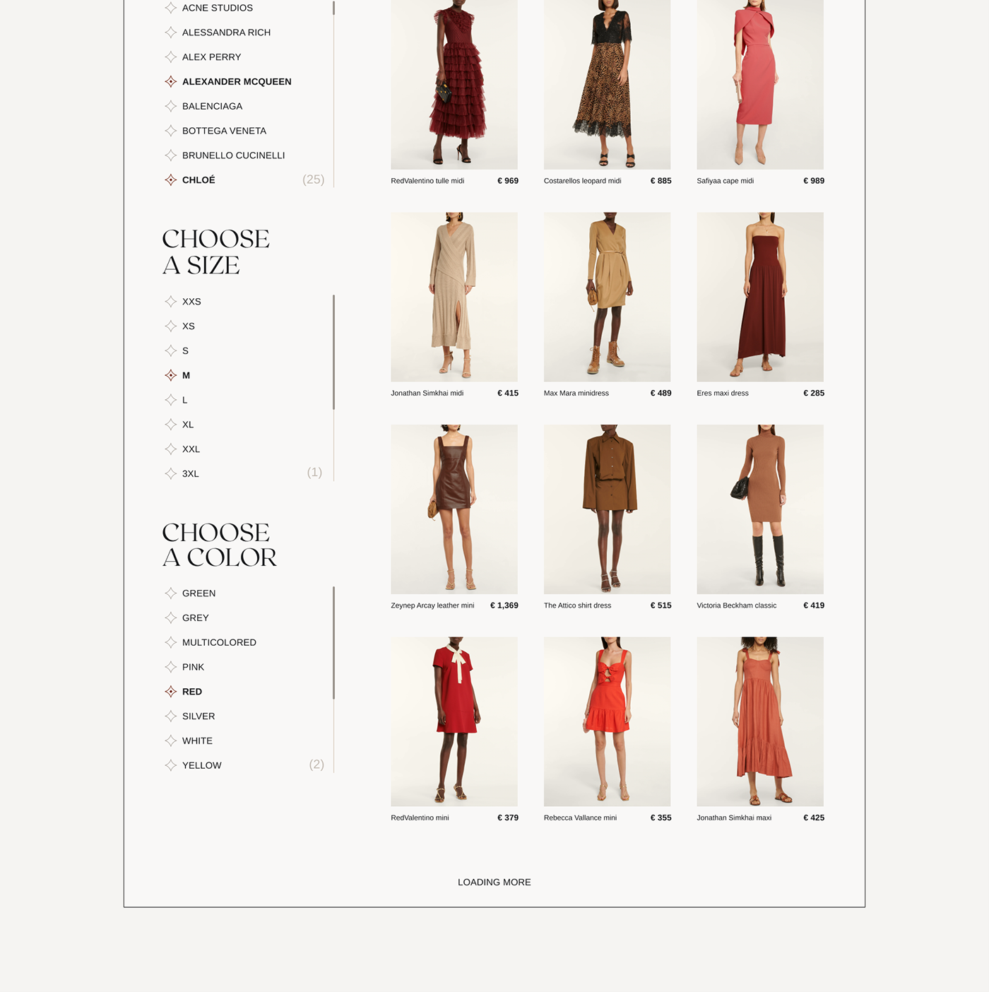 e-commerce Fashion  Figma landing page ui design UI/UX user interface Web Design  Website Website Design