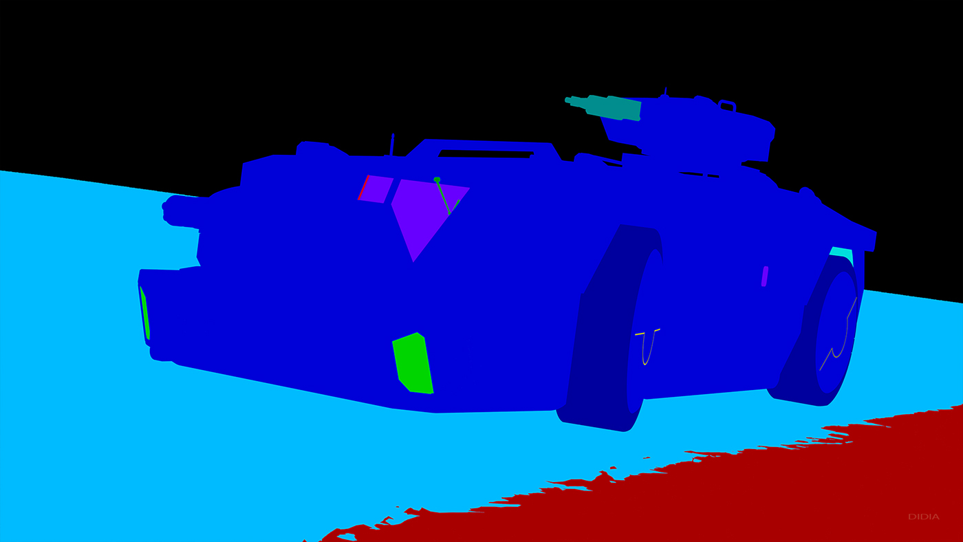 CGI apc Military Tank army alien