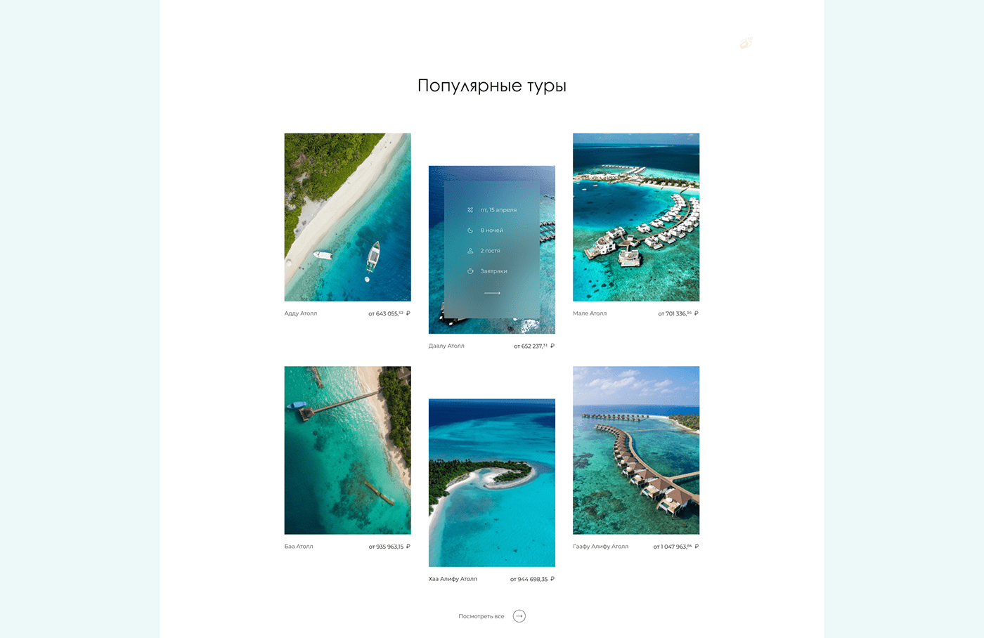 islands Maldives Ocean Online shop tour Travel UI/UX Design user interface Web Design  Website