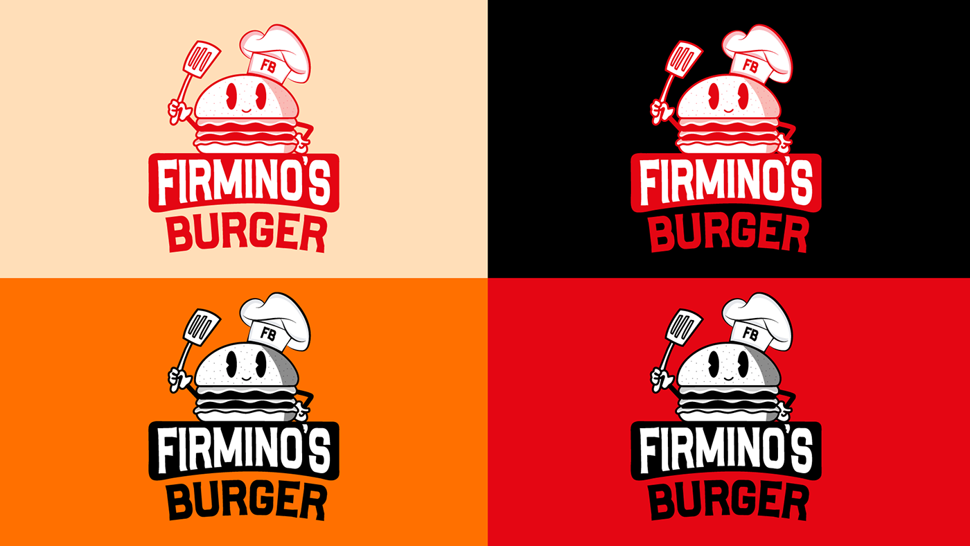 burger identidade visual Logo Design brand identity Graphic Designer logos delivery hamburguer Food  Fast food
