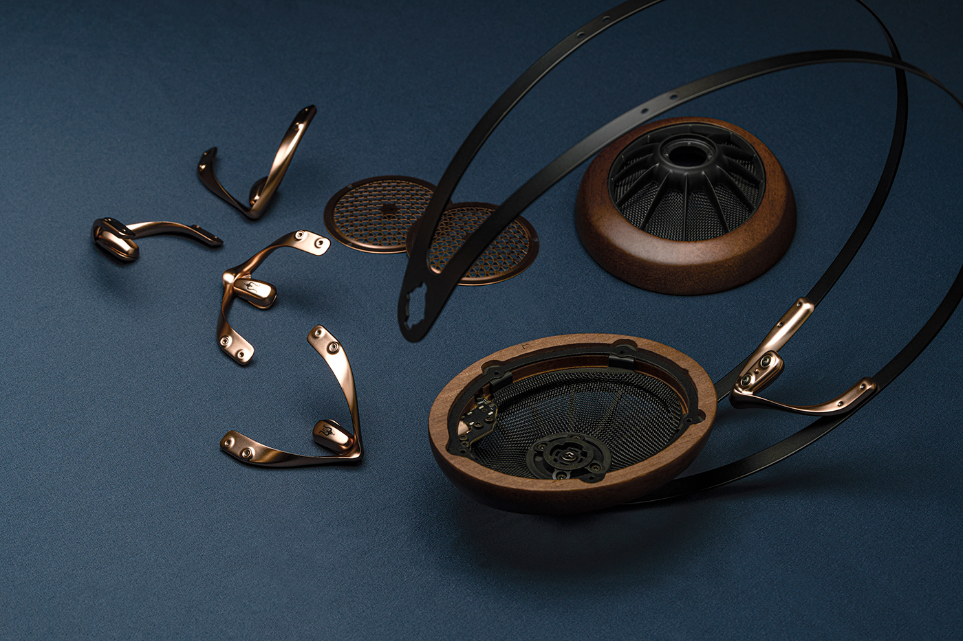 MEZE AUDIO. headphones wood open back walnut headphone design audiofile Overear heaphones