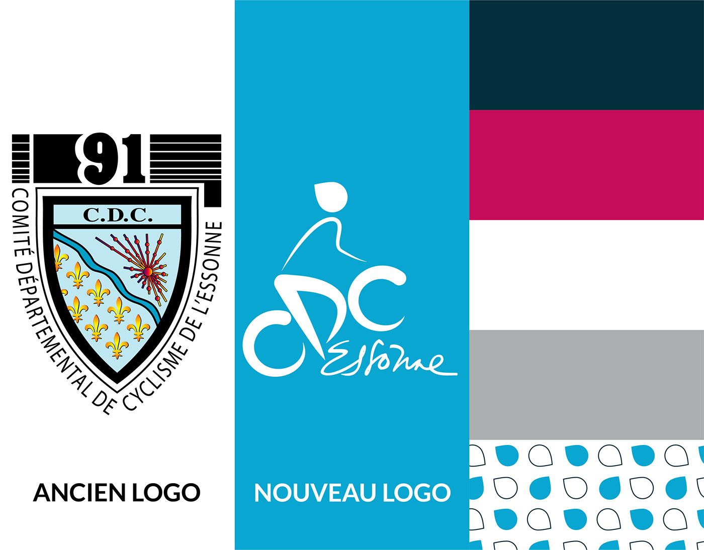 Association branding  Cycling identité identity logo sport