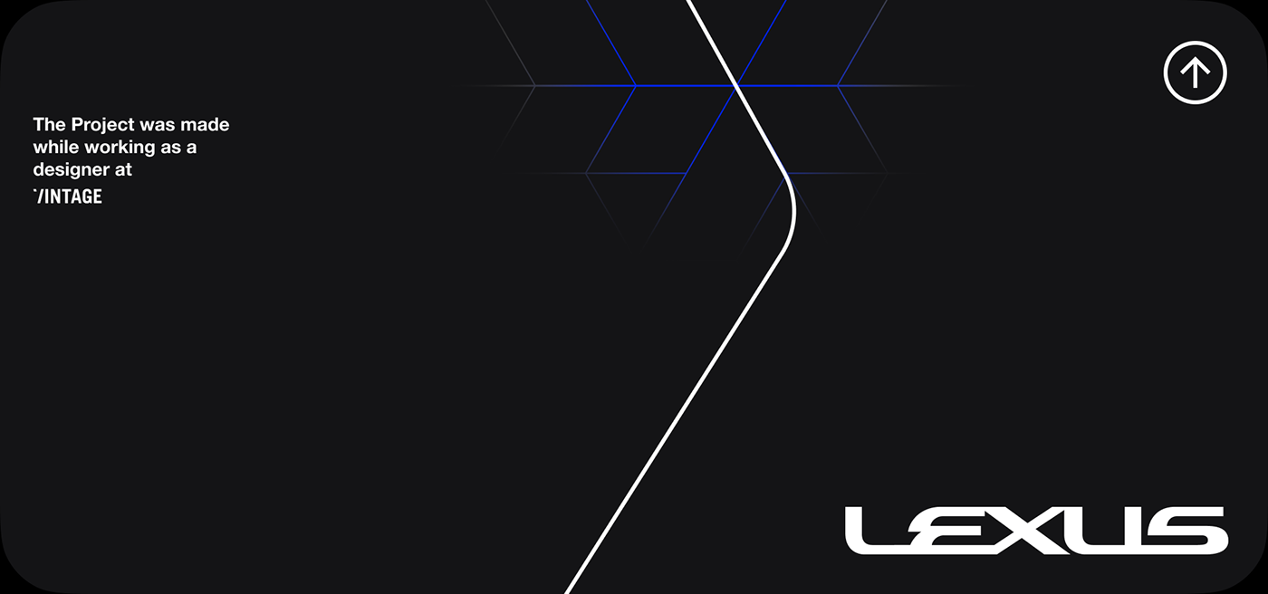 automobile car corporate Lexus minimal UI ux ux/ui Web Design  Website