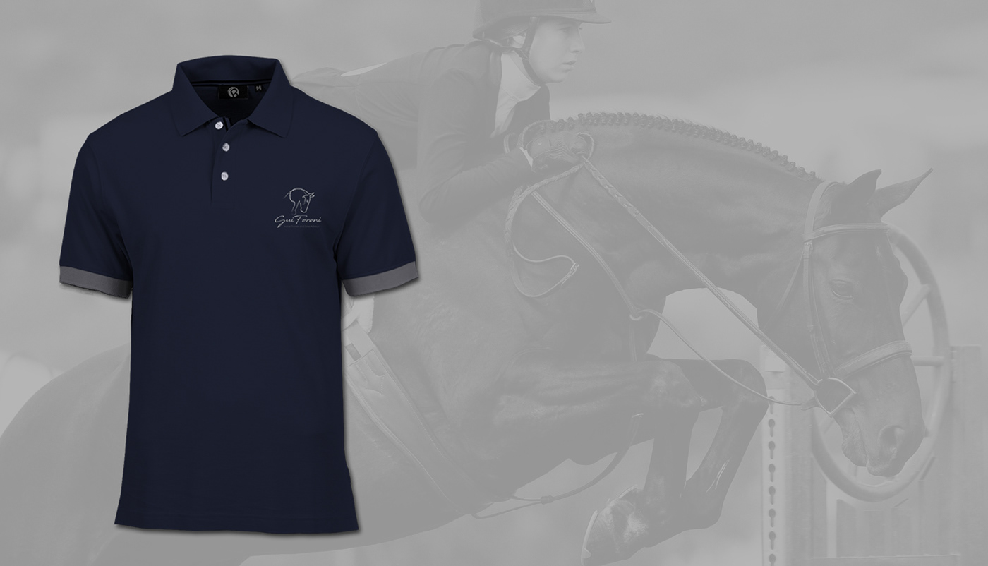 branding  design Equestrianism sports horse identity