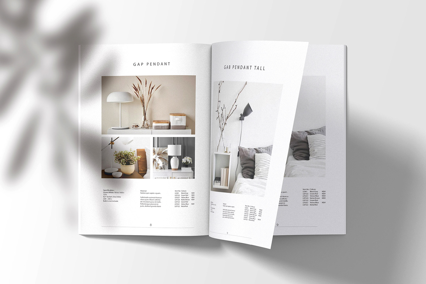 LAMP-product catalog design