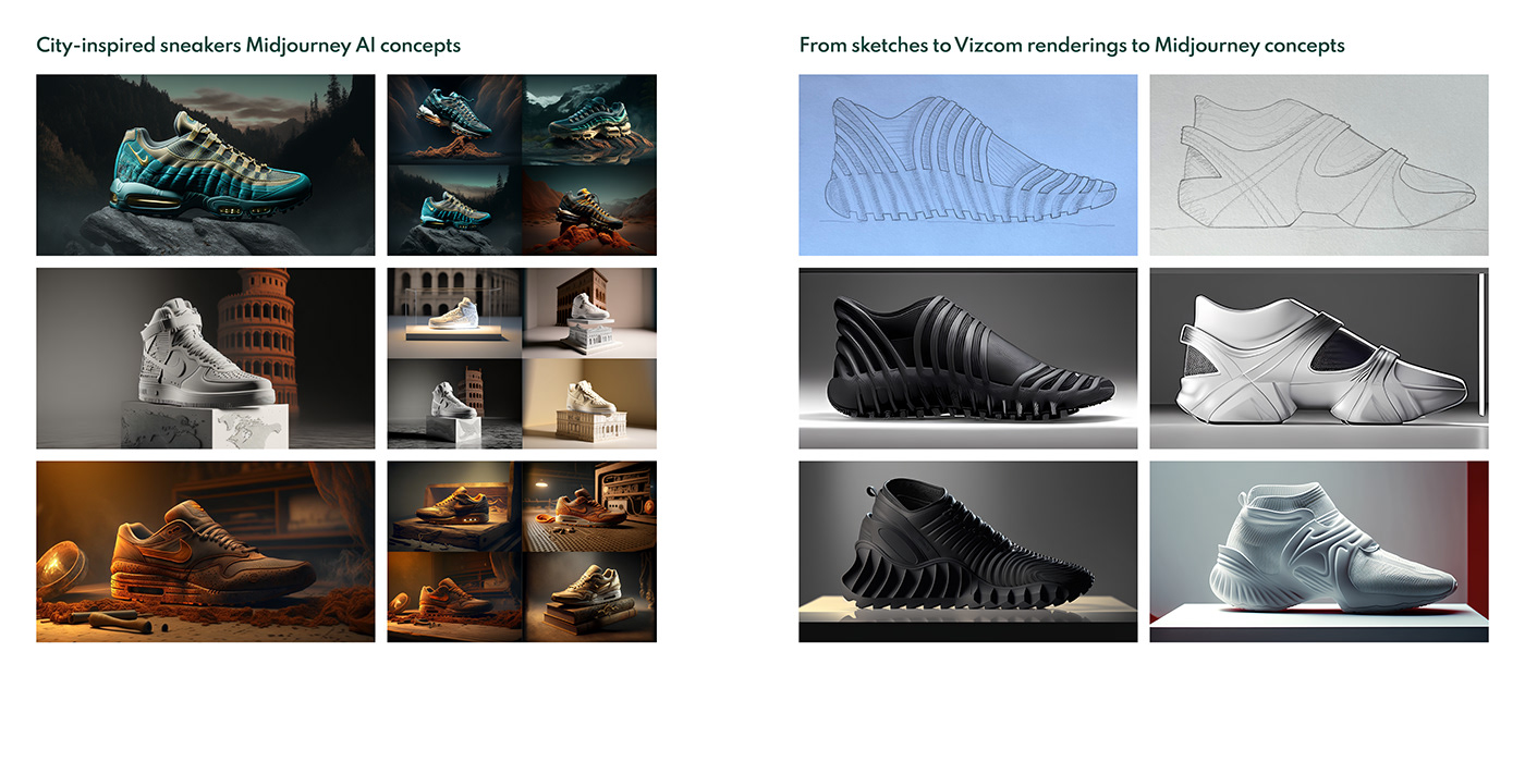 3D 3d printing design eco social footwear ILLUSTRATION  Multidisciplinary Render sketch sneakers