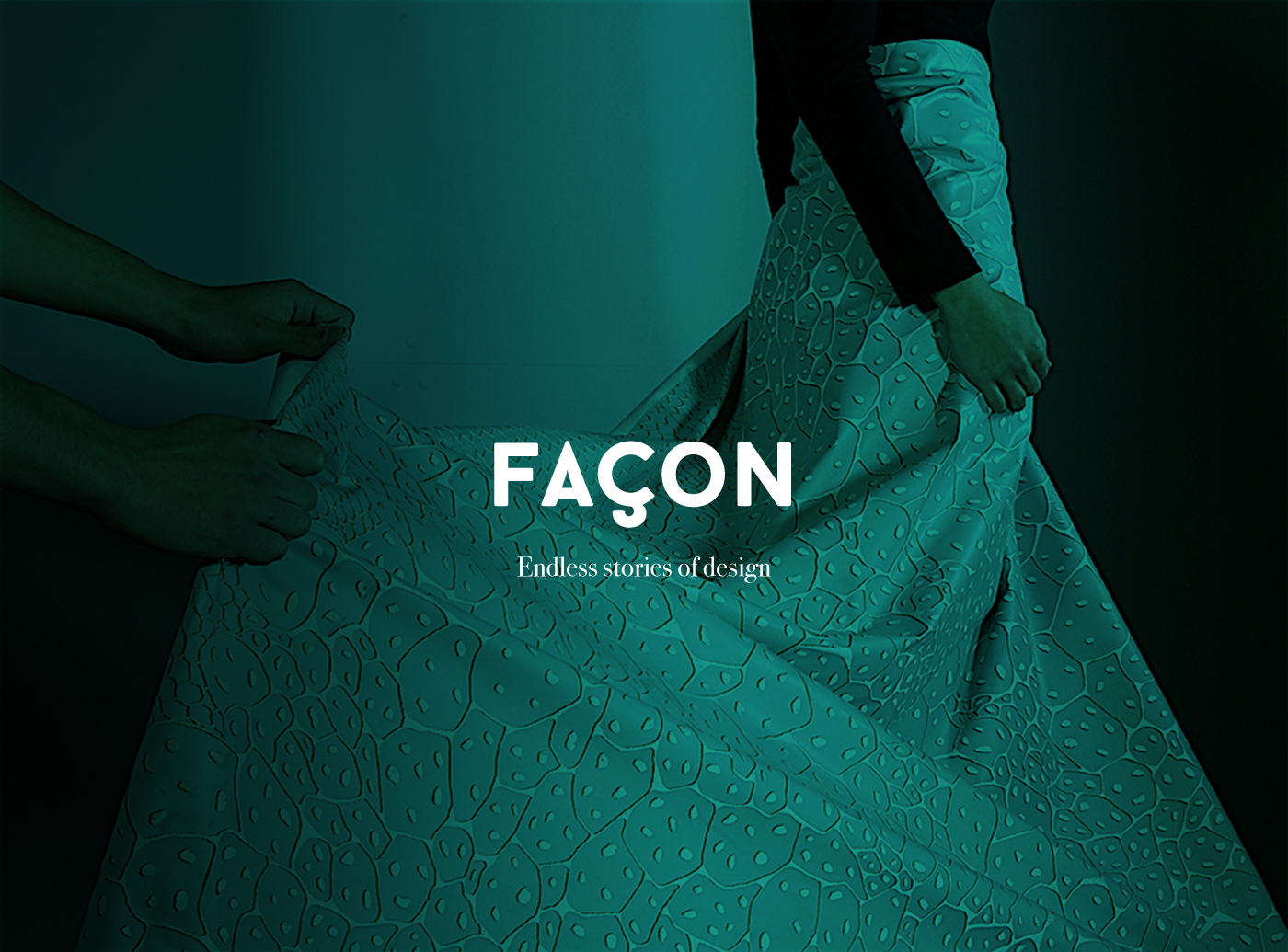 facon branding  Fashion  fabric design endless sample box pattern