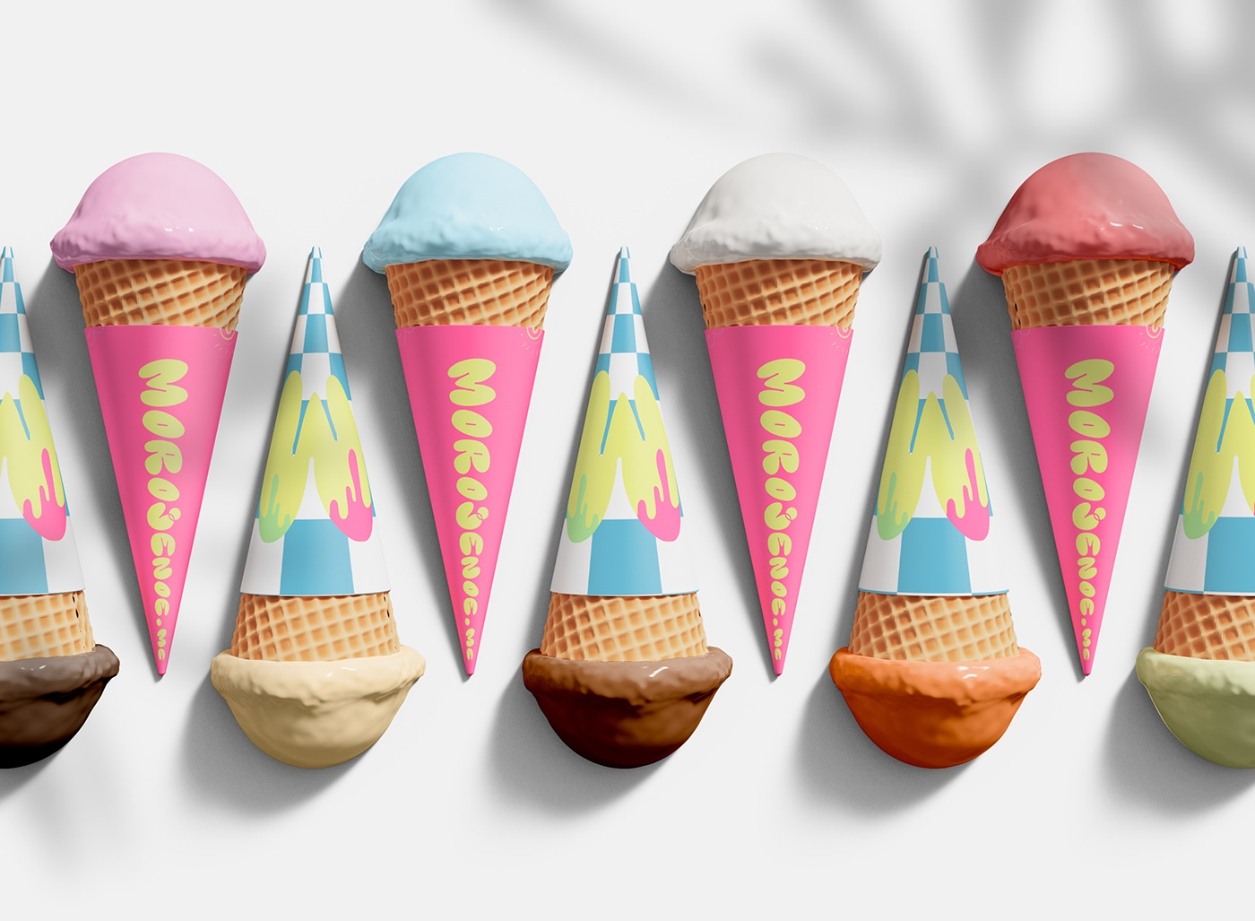 brand identity logo deign ice cream Brand Design Food  packagine design Social media post Graphic Designer Product Branding