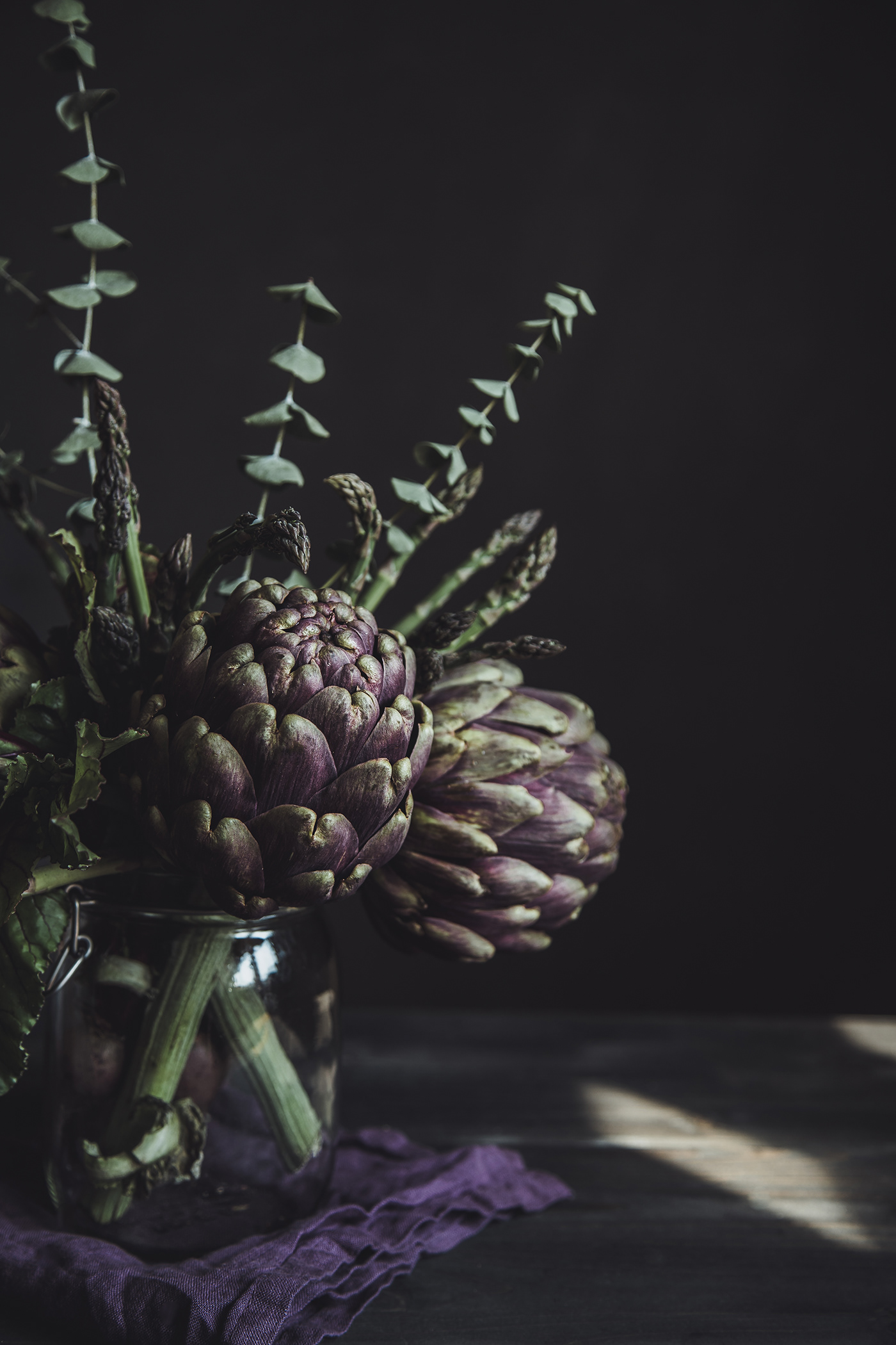 artichoke purple Bouquet color vegetables flower cabbage food photography Food 