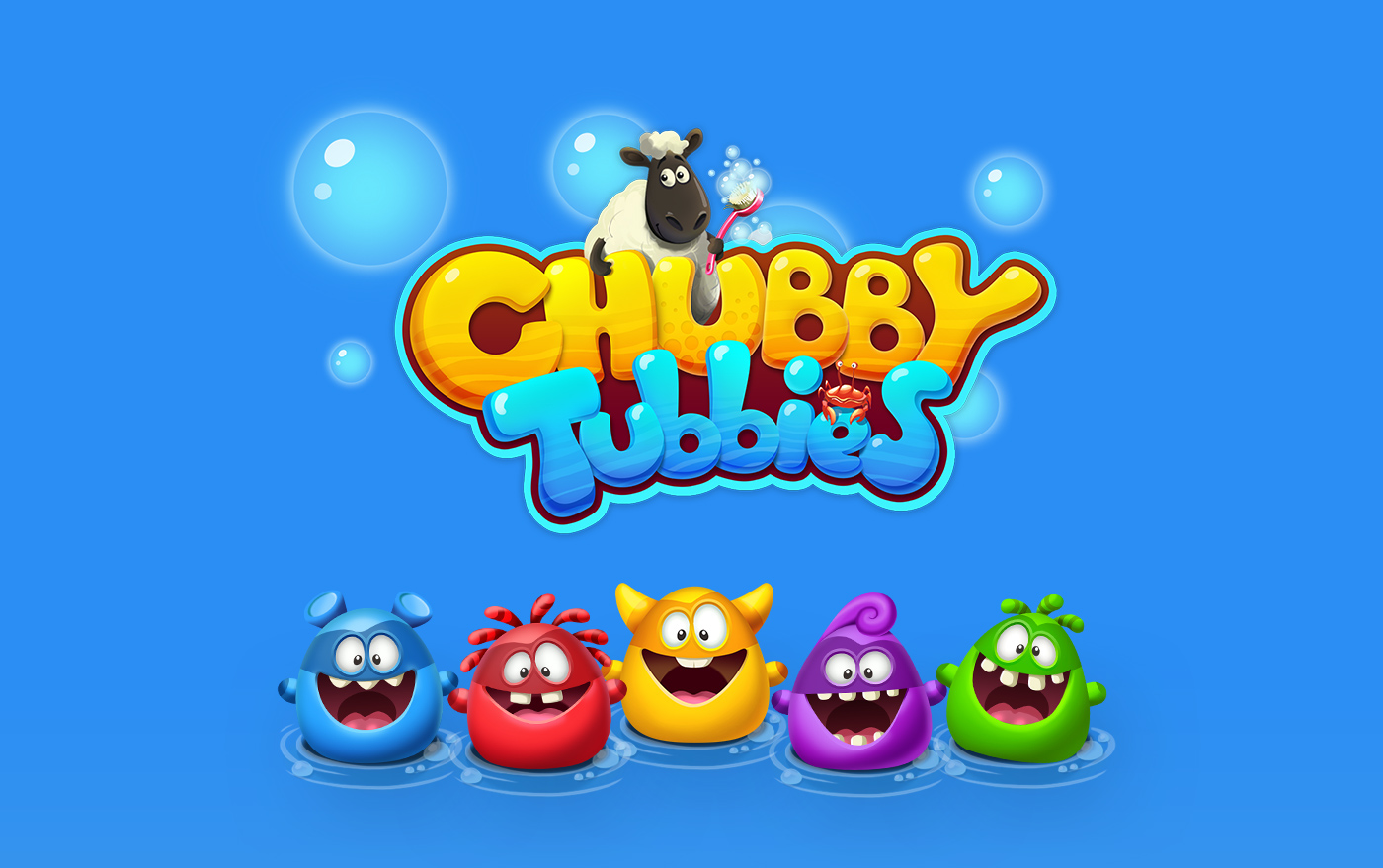 Chubby Tubbies match3 game