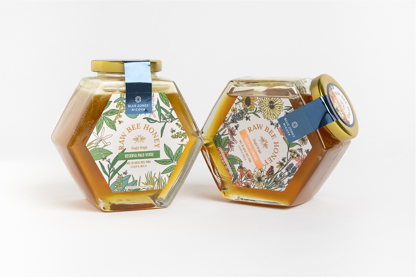 Food  honey Honey packaging ILLUSTRATION  natural Packaging Single origin sweet